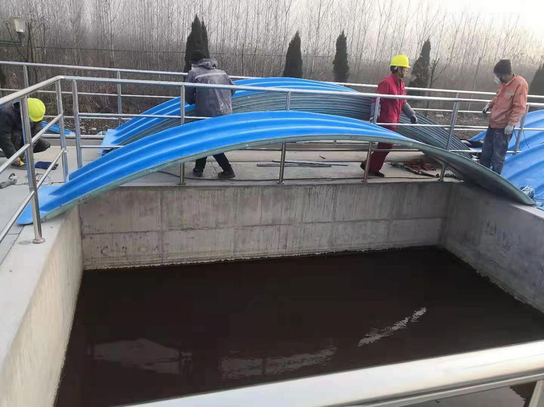 Fiberglas verstärkte Plastik-FRP-Handlage herauf die Abdeckungen, die im Klärwerk benutzt wurden