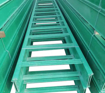 Grüne feste FRP-Leiter-Art Kabel Tray Non Combustible High Flexibility