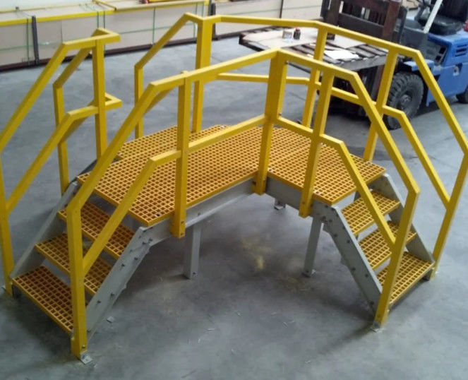 Handlauf-System der Wetterbeständigkeits-36cm der Breiten-FRP, zum des vollen Gebrauches von Ihrem Raum zu machen