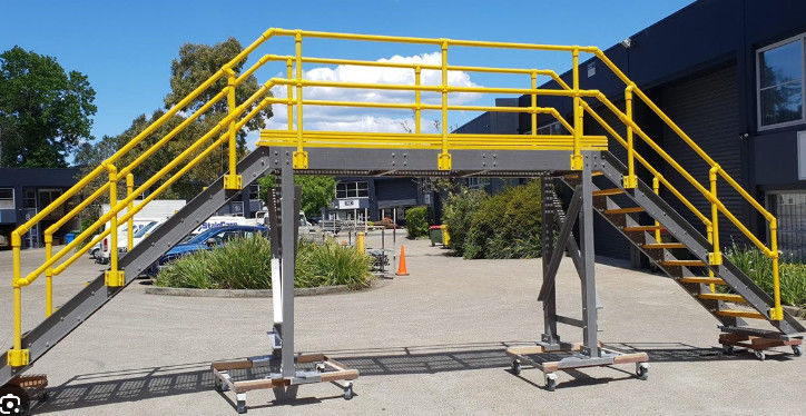Handlauf-System der Wetterbeständigkeits-36cm der Breiten-FRP, zum des vollen Gebrauches von Ihrem Raum zu machen