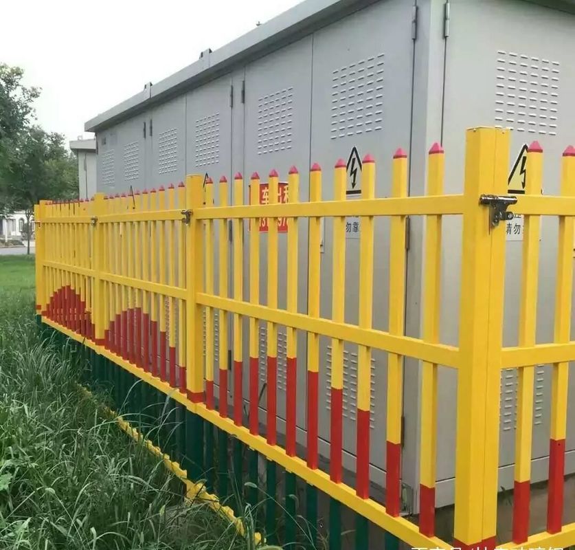 UVbeweis-Fiberglas-Privatleben-Zaun Panel Non Corrosion lang unter Verwendung des Lebens