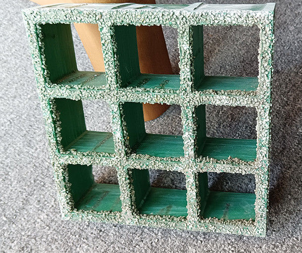 Grüne Glasfaser Material 38*38*38mm Dicke Schleifgitter
