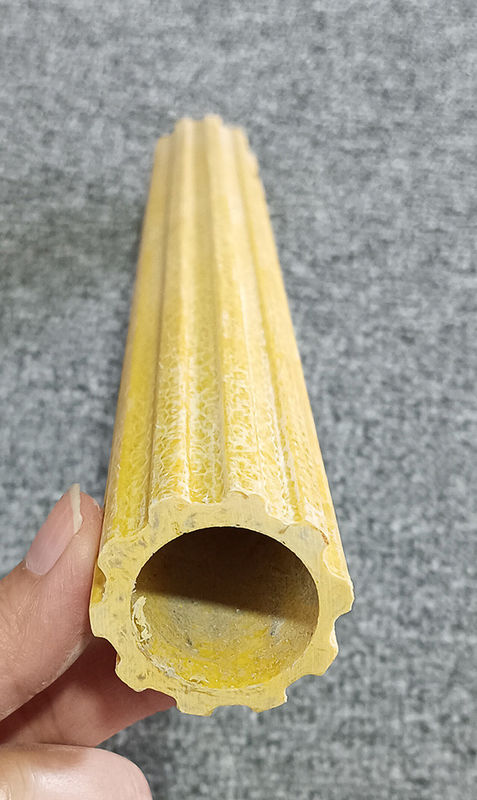Antislip Frp Pultrusion Profil Frp Leiter Rung Frp Plum Hohlrohr für Gebäudekonstruktion