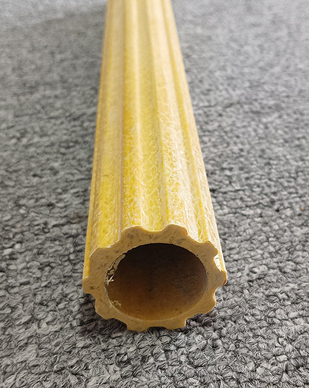 Antislip Frp Pultrusion Profil Frp Leiter Rung Frp Plum Hohlrohr für Gebäudekonstruktion
