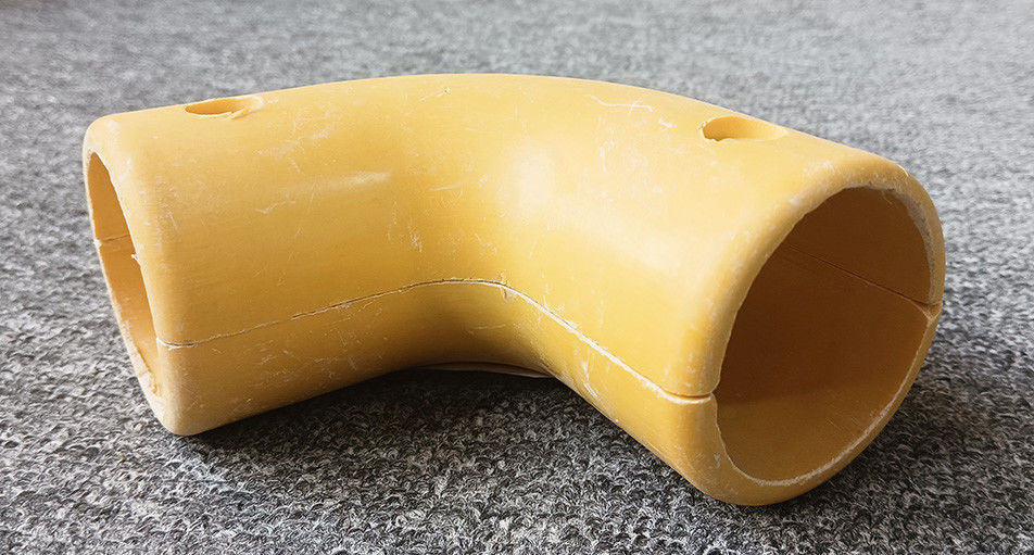 Hohe Festigkeit FRP-Anschlüsse Handrail Zaunbefestigungen Glasfaser Tee / Rohr-Anschluss Tube Ellenbogen