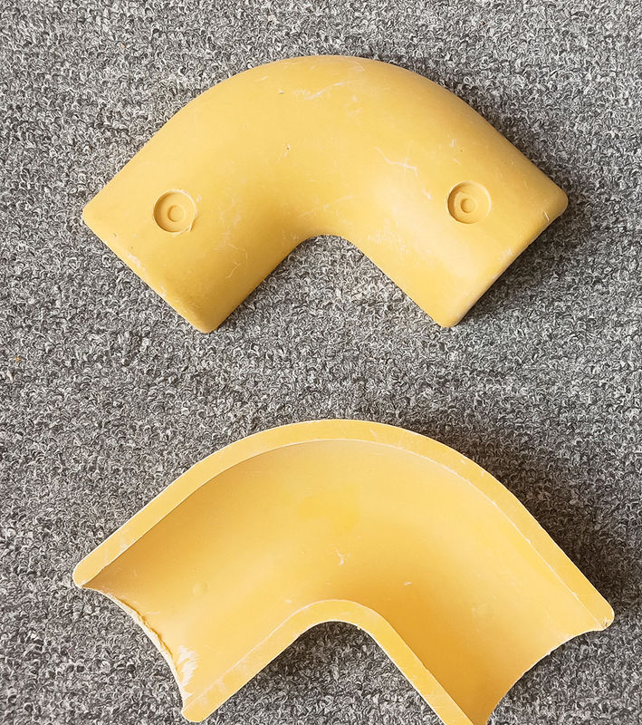 Hohe Festigkeit FRP-Anschlüsse Handrail Zaunbefestigungen Glasfaser Tee / Rohr-Anschluss Tube Ellenbogen