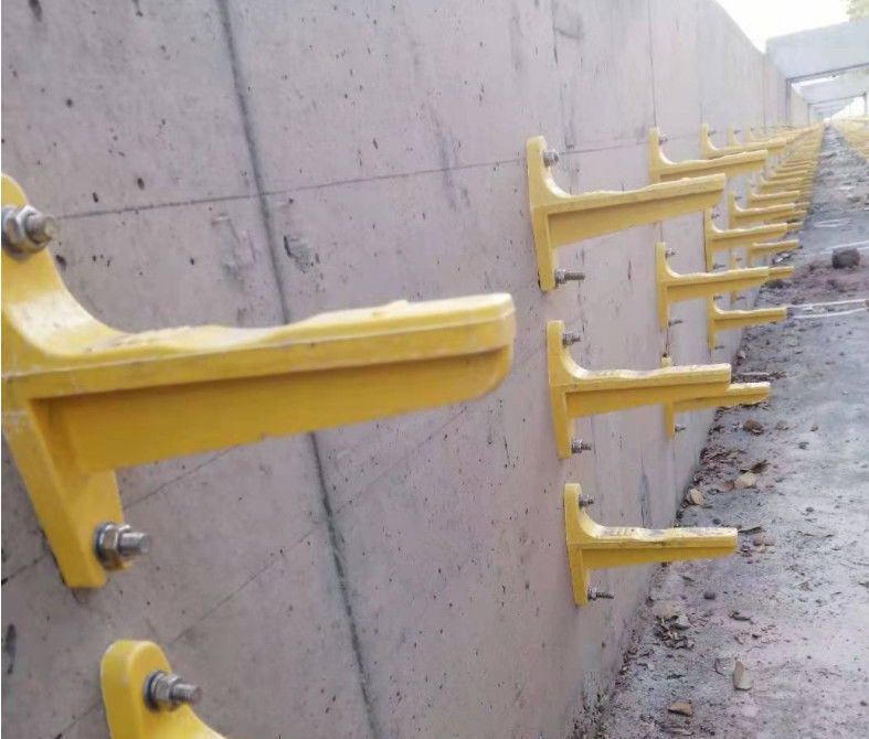 Anpassung FRP-Verbundklammer Kabel Stromstütze Kabelgrabenstütze eingebettete Rohre und Kabelstütze