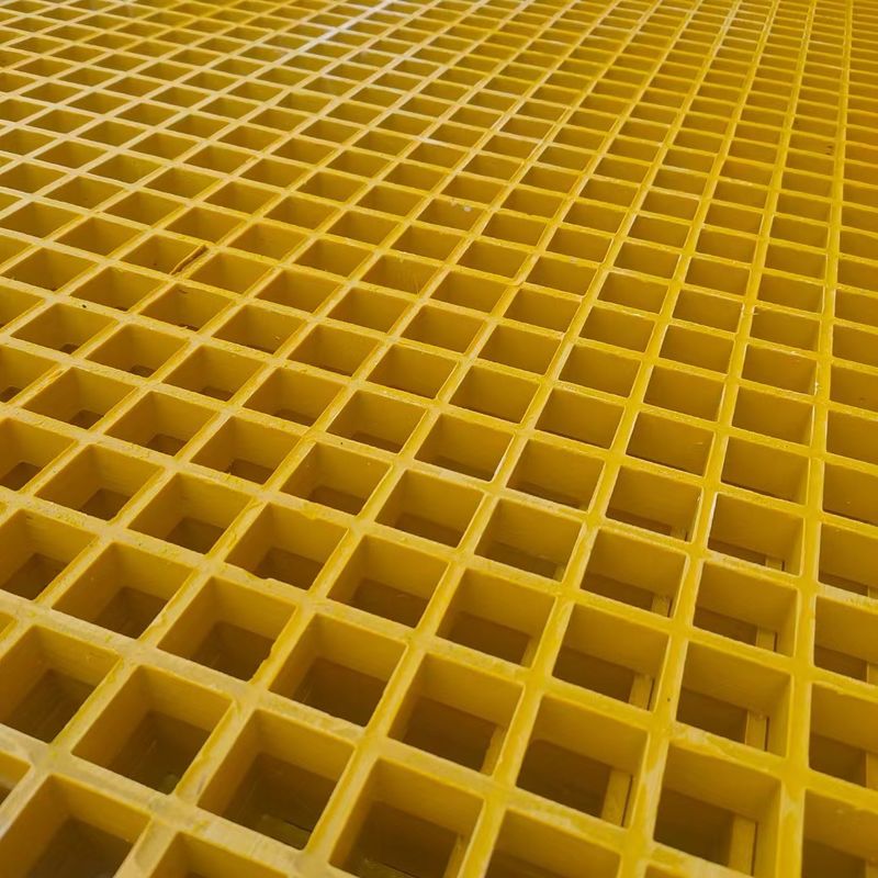 Elektroplattierungsanlage Gehweg Verwenden 38*38*30mm FRP Gitter individuell Größe und Farbe