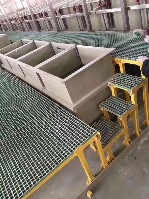 FRP-Gitter für Plattformen oder Gehwege in 38*38*38mm mit individueller Farbe und Größe
